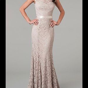 Floor length formal dress